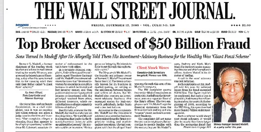 Madoff Scandal – How Bernie Madoff’s Ponzi Scheme Worked?